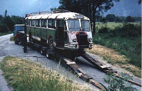 Chausson ASH-2/50 récupéré à Allemont.