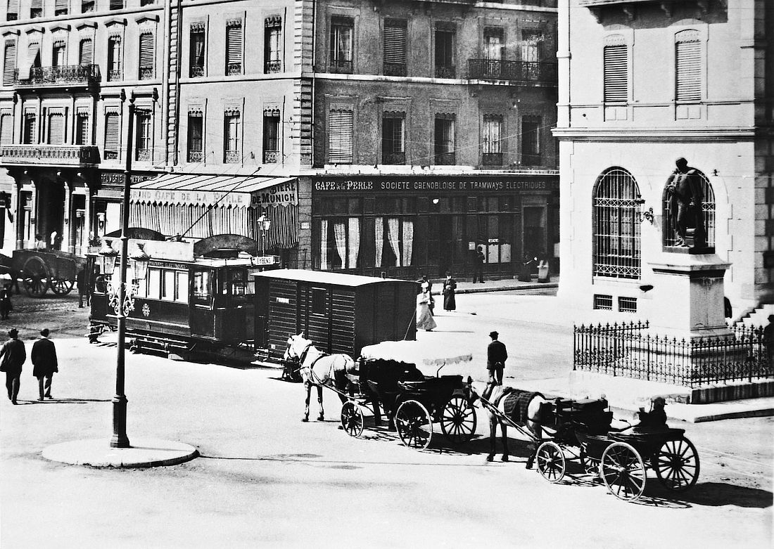 place Vaucanson, 17 avril 1897 — Collection Jean-Marie Guétat